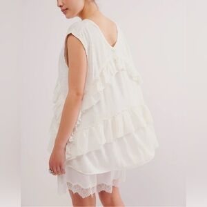 NWOT Free People, Claire Tee, Various Sizes in White